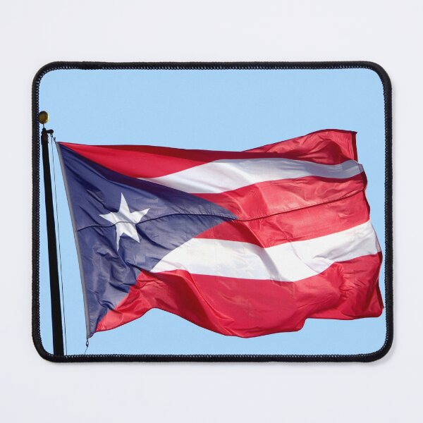 Item preview, Puerto Rican Flag Waving Boricua Photography in San Juan designed and sold by byDarling.