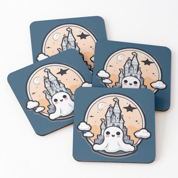 Item preview, Cute Ghost and its Haunted Home designed and sold by chrismaecanes.
