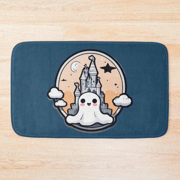 Item preview, Cute Ghost and its Haunted Home designed and sold by chrismaecanes.