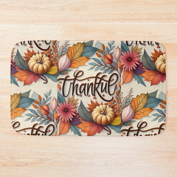 Item preview, First Day of Fall: Celebrate with Thankful Carnations and Autumn Leaves designed and sold by CoffeeIsATrip.