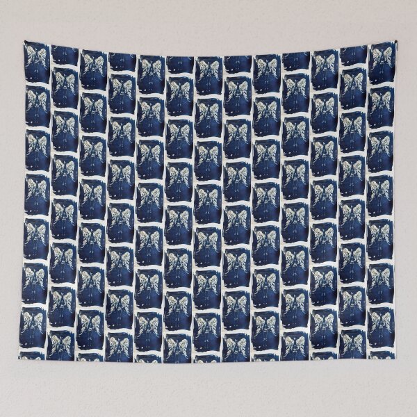 Item preview, Angel of Death Cyanotype designed and sold by OberonArts.