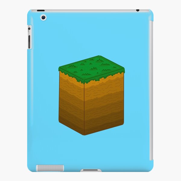 Enderman Grass Block iPad Case & Skin for Sale by qloc