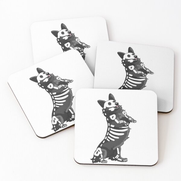Item preview, Skeleton dog- Corgi  designed and sold by mrixondraws.