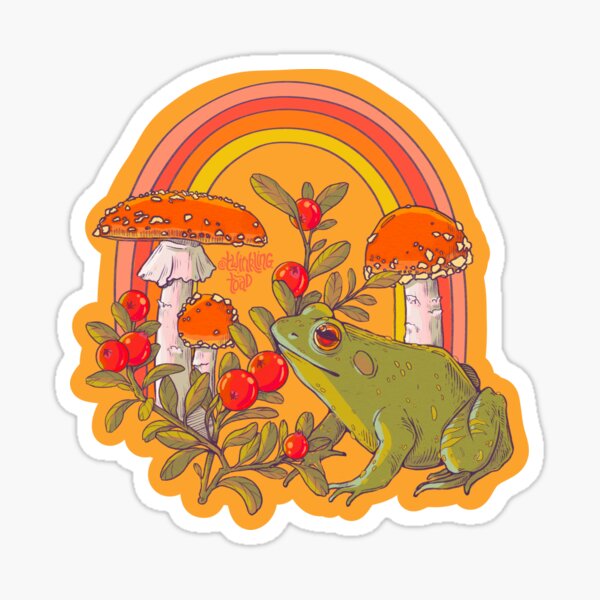 Item preview, Frogs and cranberries designed and sold by Twinkling  Toad.