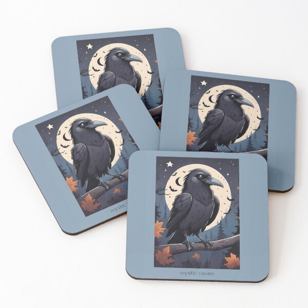 Item preview, Black Mystic Raven designed and sold by alineS11.