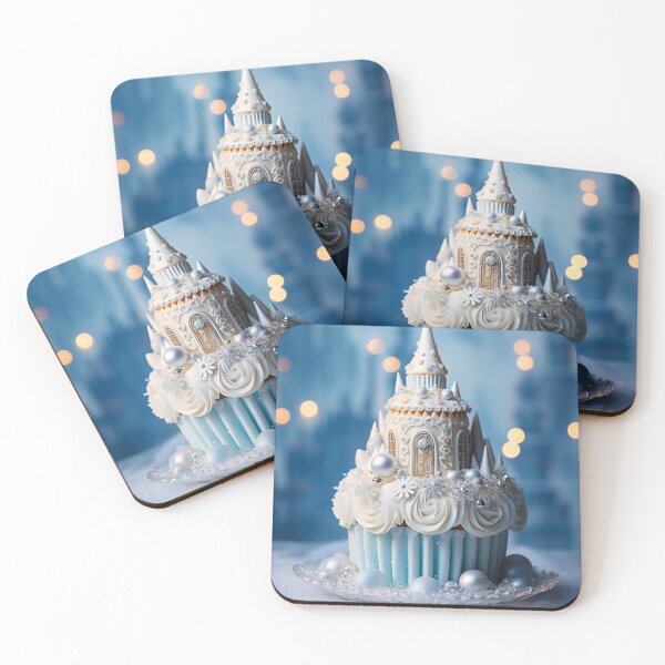 Item preview, FairyTale Castle Cake (Blue). designed and sold by CherNikDesigns.