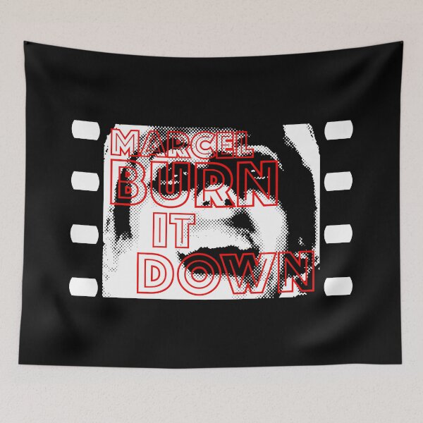 Item preview, INGLOURIOUS BASTERDS. MARCEL BURN IT DOWN. designed and sold by 5hertz.