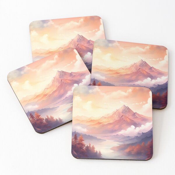 Item preview, Mountain Tranquility: A Watercolor Escape designed and sold by Shirtastically.