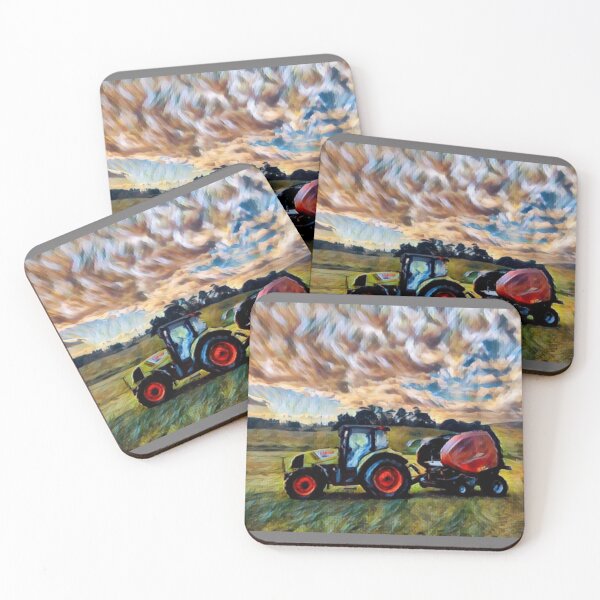 Item preview, Tractor & Baler designed and sold by Farming in the Glen.