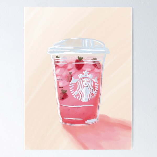 Item preview, Strawberry Açaí  designed and sold by art by mckenzie.