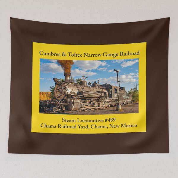 Item preview, Steam Trains As Home Decor: Stickers, Magnets, Desk Mats, Mouse Pads, Pillows, Totes, Mugs, Wall Art, Comforters, Shower Curtains, Clocks, Art Prints, Throw Blankets, Bath Mats, Jigsaw Puzzles & More designed and sold by MoreEZUSA-Here.