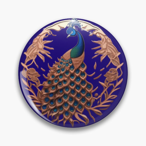 Item preview, Rose gold Peacock  designed and sold by Roxburylane.