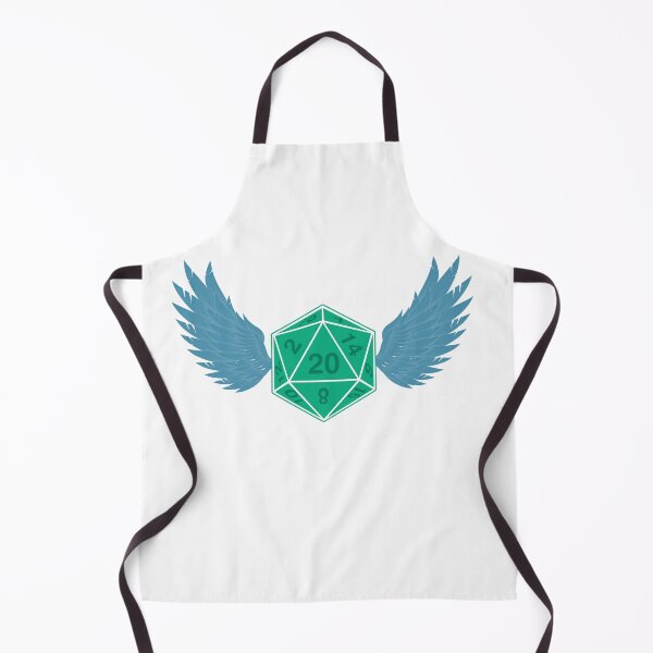 Artikelvorschau, Angelic D20 Grün entworfen und verkauft von ChaosTees.