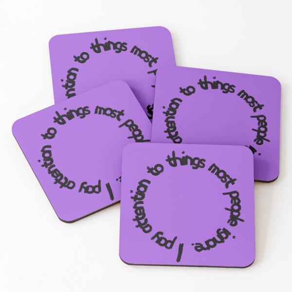 Item preview, I pay attention to things most people ignore. designed and sold by sorciere-bleue.
