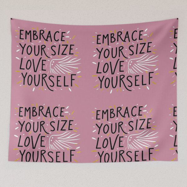 Item preview, Embrace Your Size, Love Yourself - Body Positivity designed and sold by CraftCharm.