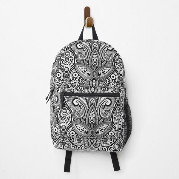 Item preview, Paisley Pattern - Black and White - No. 6 designed and sold by Witty-Whimsy.