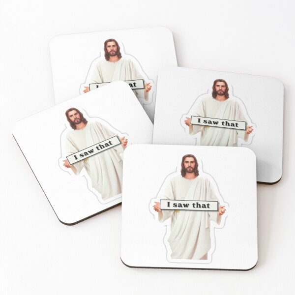 Item preview, Jesus i saw that meme t-shirt designed and sold by clds.