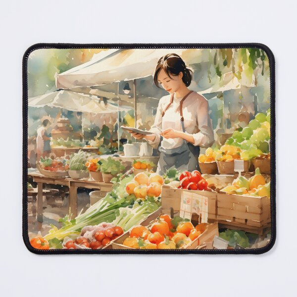 Item preview, Farmer's Market Fervor: Watercolor Wonder designed and sold by Shirtastically.