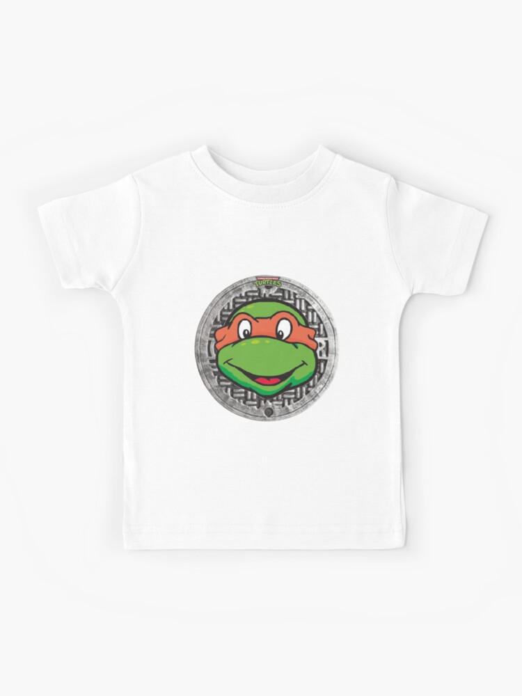 TMNT Boys Orange T-Shirt Teenage Mutant Ninja Turtles Shirt XS (4/5)