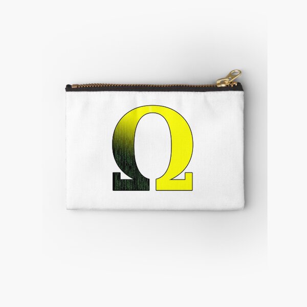 Item preview, Ohm Resistance Greek Capital Omega Symbol designed and sold by DynamikDesign.