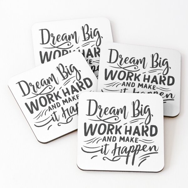 Item preview, Dream, Work, Achieve: Typography Fueling Success designed and sold by TYPOGraphy-101.