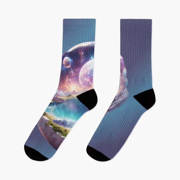 Item preview, Fantasy Planet with Scenic Galaxy  designed and sold by Neranchara.