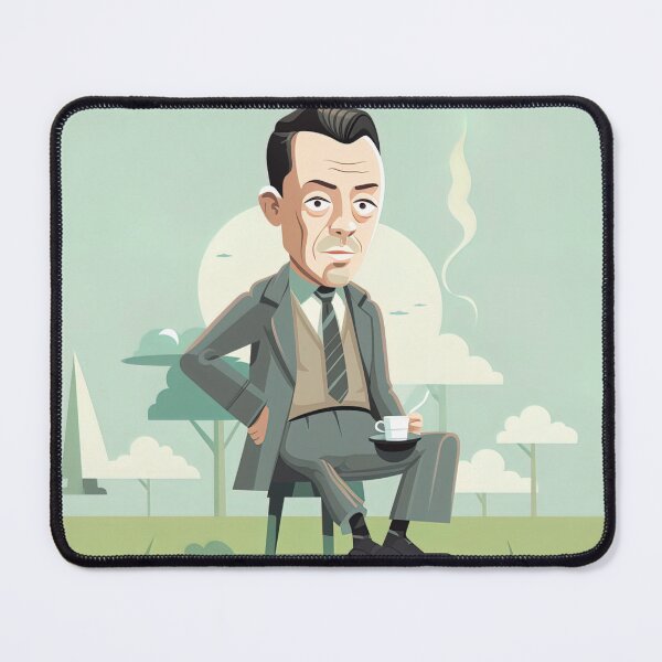 Item preview, Albert Camus | cute style designed and sold by ComicsFactory.