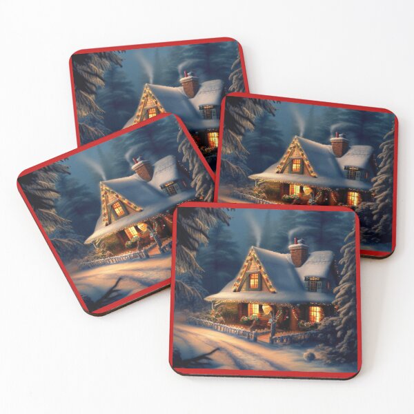 Item preview, Christmas Cottage 1 designed and sold by CrankyOldDude.