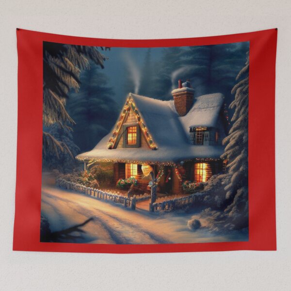 Item preview, Christmas Cottage 1 designed and sold by CrankyOldDude.