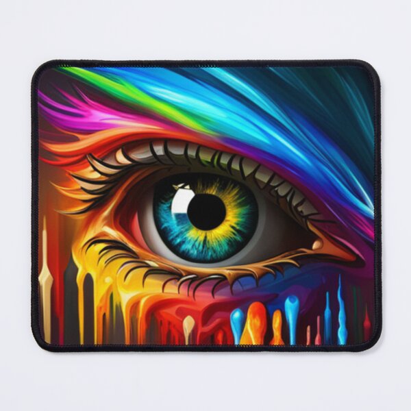 Item preview, Vibrant Visions A Liquid Art Eye Design designed and sold by Posivibez Designs.
