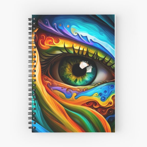 Item preview, Vibrant Visions A Liquid Art Eye Design designed and sold by Posivibez Designs.