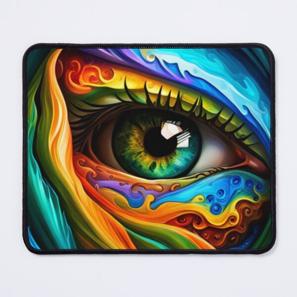 Item preview, Vibrant Visions A Liquid Art Eye Design designed and sold by Posivibez Designs.