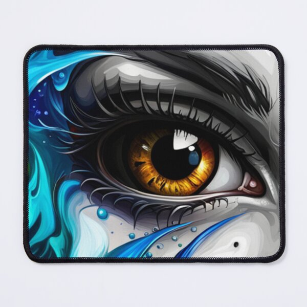 Item preview, Vibrant Visions A Liquid Art Eye Design designed and sold by Posivibez Designs.