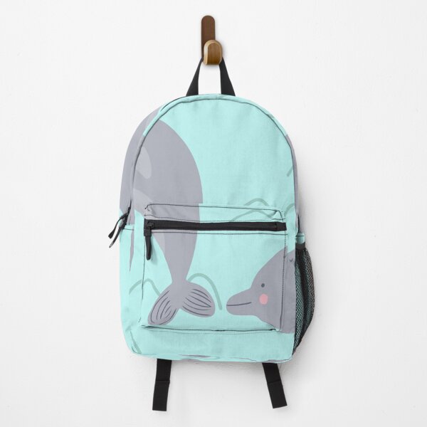 Item preview, Dolphin jumping out of the water lightblue designed and sold by DofinaSur.