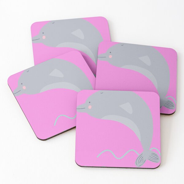 Item preview, Delfin saltando fuera del agua rosado designed and sold by DofinaSur.