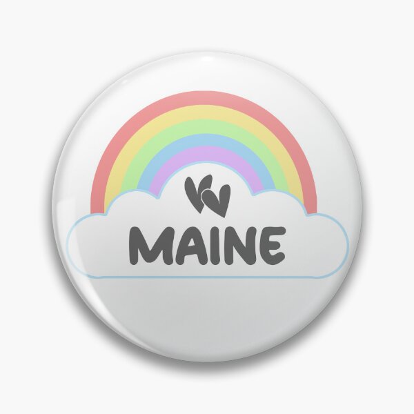 Item preview, Maine Gay Pride Rainbow - LGBTQIA designed and sold by prideparadise.