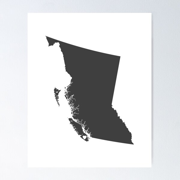 Item preview, British Columbia Love in Charcoal designed and sold by Maren Misner.