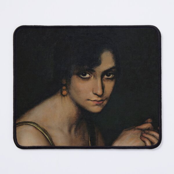 Item preview, Moody Woman Vintage Portrait designed and sold by vintagevivian.