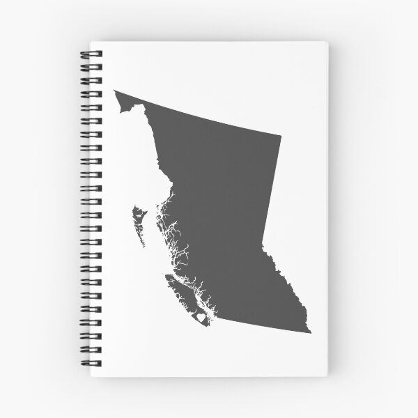Item preview, British Columbia Love in Charcoal designed and sold by Maren Misner.