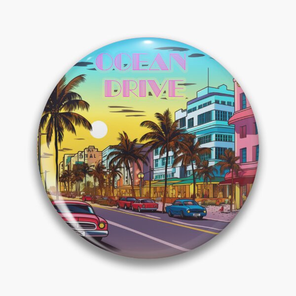Item preview, Ocean Drive, Miami Beach designed and sold by giosav.
