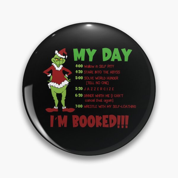 Item preview, The Grinch's Busy Schedule designed and sold by charlotte-print.