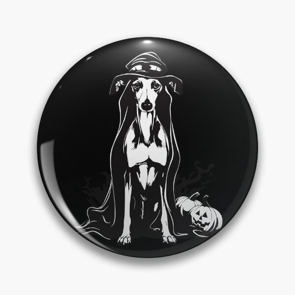Artikelvorschau, Halloween Galgo Espanol Windhund Spanisch entworfen und verkauft von PiggyBoxer.