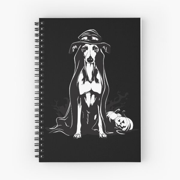 Artikelvorschau, Halloween Galgo Espanol Windhund Spanisch entworfen und verkauft von PiggyBoxer.