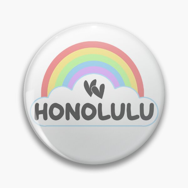Item preview, Honolulu Gay Pride Rainbow - LGBTQIA designed and sold by prideparadise.