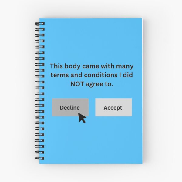Item preview, This body came with many terms and conditions I did not agree to. designed and sold by CaitlynConnor.
