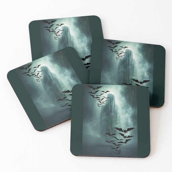 Item preview, GHOSTING THE BATS ON HALLOWEEN EVE designed and sold by Tammera.