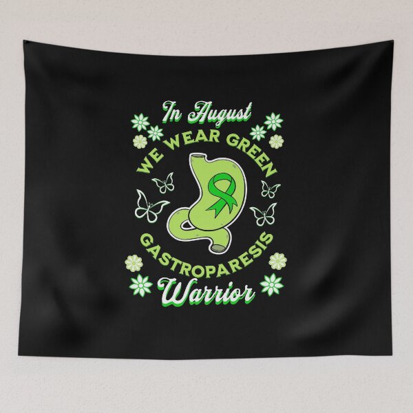 Item preview, Gastroparesis In August We Wear Green designed and sold by Betsytiptoe.