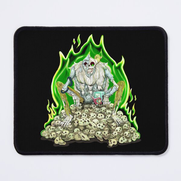 Item preview, BMO and Jerry / the Lich designed and sold by Lavinia Knight.