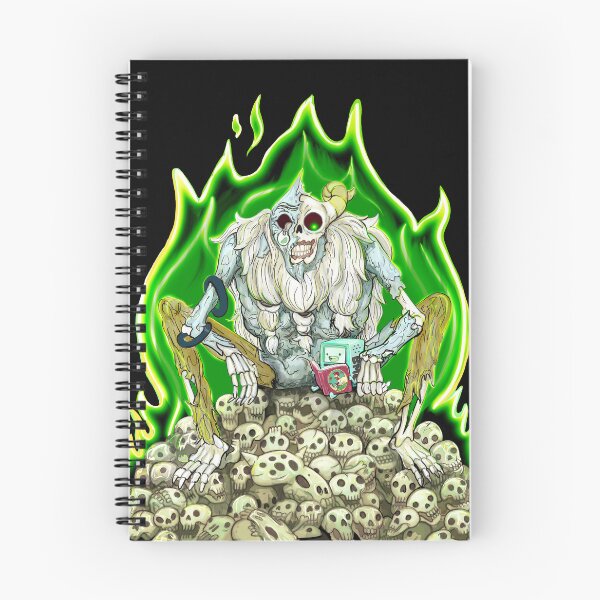 Item preview, BMO and Jerry / the Lich designed and sold by Lavinia Knight.