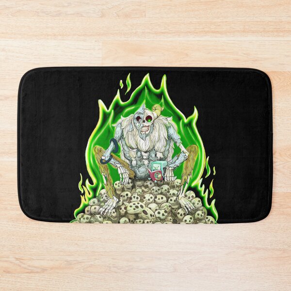 Item preview, BMO and Jerry / the Lich designed and sold by Lavinia Knight.